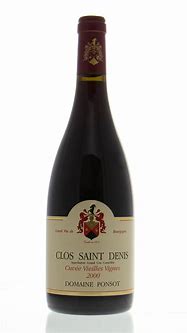 Image result for Ponsot Clos saint Denis Tres Vieilles Vignes