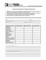 Image result for Supervisor Evaluation Form Template