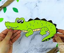 Image result for Alligator Craft Template
