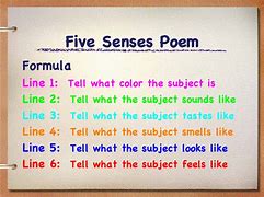 Image result for What Is a Sense Poem