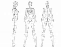 Image result for Female 3D Print Model