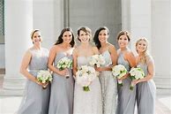 Image result for Grey Bridesmaid Dresses