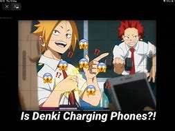 Image result for Anime Phone Charging Meme