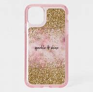 Image result for Pink Gold Glitter Phone Case