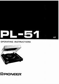 Image result for Pioneer PL-51