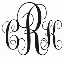 Image result for Free Machine Embroidery Monogram