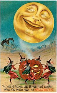 Image result for Halloween Vintage Postcard Clip Art