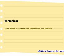 Image result for tartarizar