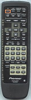 Image result for Pioneer DVD Player Remote Control