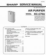 Image result for Sharp Air Purifier Model KC C70u