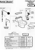 Image result for American Standard Push Button Toilet Parts