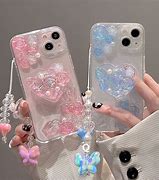 Image result for Samsung Galaxy AO3 Pink Phone Case with Charms