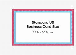 Image result for Business Card Actual Size