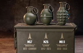 Image result for M 69 Frag Grenade