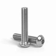 Image result for Stainless Steel Button Head Allen Bolts