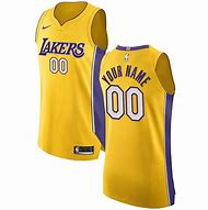 Image result for Lakers Custom Jersey