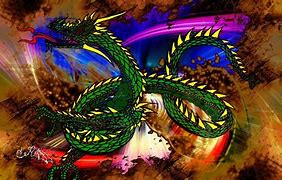 Image result for Trippy Dragon Drawing