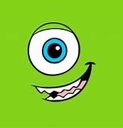 Image result for Mike Wazowski Face