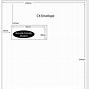 Image result for Window Envelope Size Chart