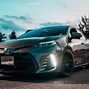 Image result for Toyota Corolla 2018 SE Customized Black and Pink