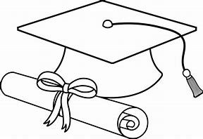 Image result for Graduation Party Clip Art Black and White