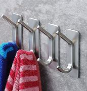 Image result for Adhesive Towel Hooks