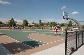 Image result for Outdoor Basketball Court