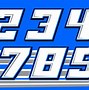 Image result for NASCAR Font 91