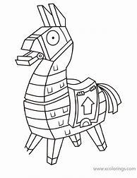 Image result for Fortnite Llama Coloring Page