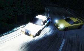 Image result for Initial D Keisuke vs Takumi Project D