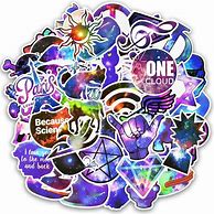 Image result for Galaxy Themed Stickers