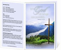 Image result for Church Bulletin Covers Template