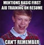 Image result for Have Fun at Training Meme