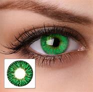 Image result for Neon Green Contact Lenses