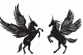 Image result for Unicorn Wings Silhouette