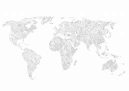 Image result for A3 World Map Template