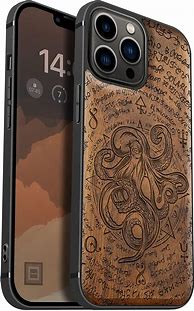 Image result for Carveit Magnetic Wood Case iPhone 13 Pro