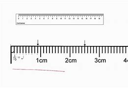 Image result for How Long Is a Centimeter On a Ruler