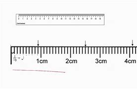 Image result for Mark a Centimeter On Ruler