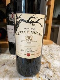 Image result for Bending Branch Petite Sirah Reserve Shell Creek