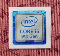 Image result for Intel I5 Sticker 9th Generation