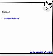 Image result for ilicitud