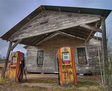 Image result for Old Gas Station Paintings