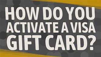 Image result for Activate Visa Gift Card