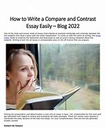 Image result for How Do You Write a Compare and Contrast Essay