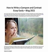Image result for Copare and Contrast Essay Templates