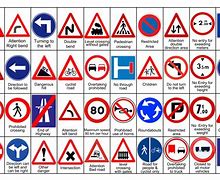 Image result for R with an X Traffic Sign