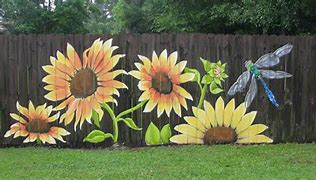 Image result for Decorative Fence Art