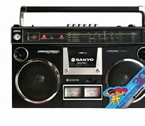 Image result for Sanyo Boombox