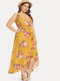 Image result for Yellow Plus Size Maxi Dress